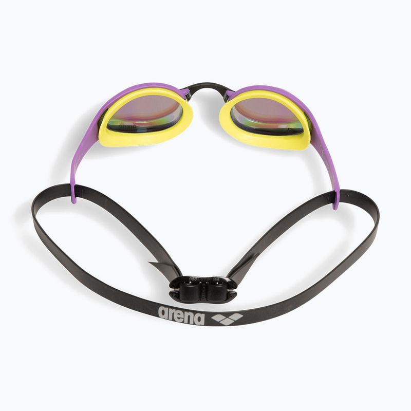 Окуляри для плавання arena Cobra Ultra Swipe Mirror emerald/plum/cyber lime 3