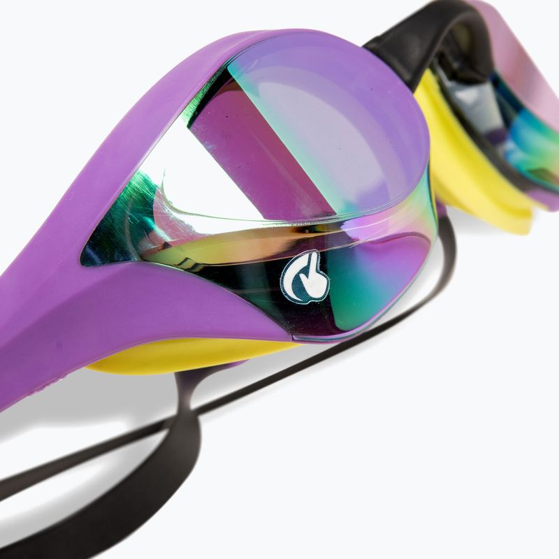 Окуляри для плавання arena Cobra Ultra Swipe Mirror emerald/plum/cyber lime 5
