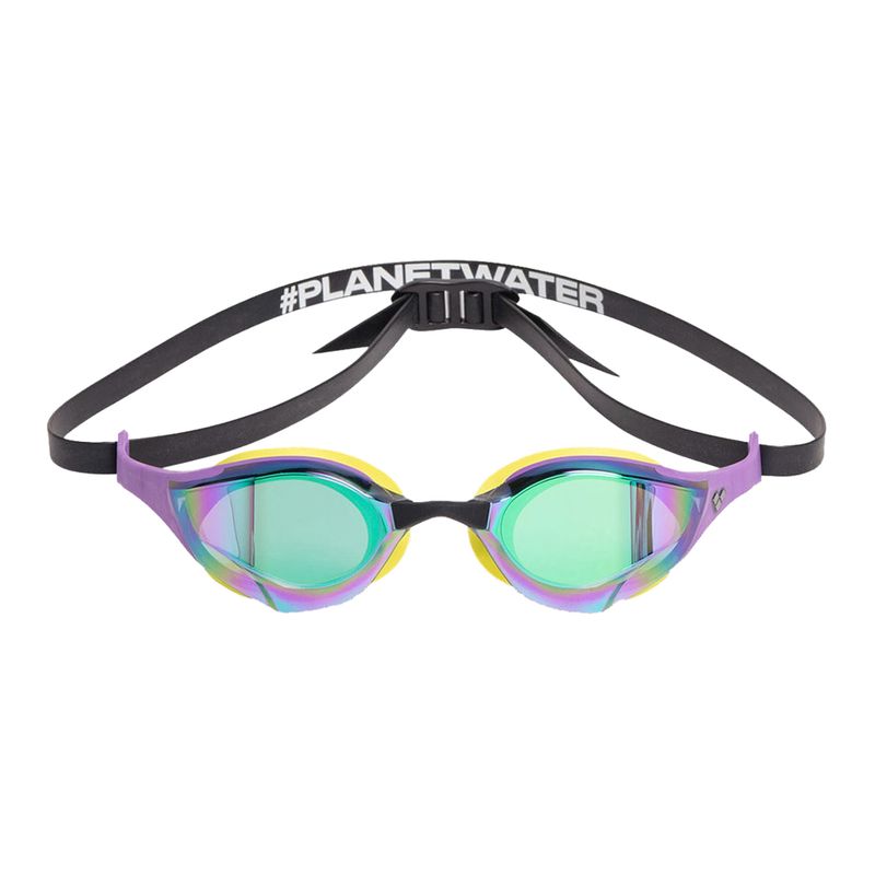Окуляри для плавання arena Cobra Edge Swipe Mirror emerald/plum/cyber lime 2