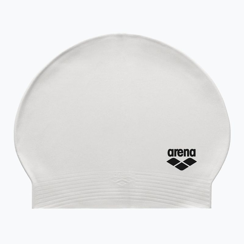 Шапочка для плавання arena Soft Latex II white/black