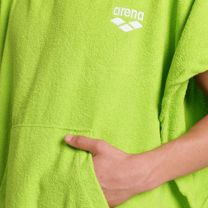 Пончо arena Cotton Poncho artic lime/white 10