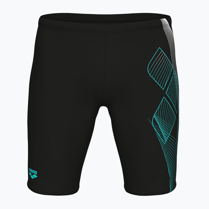 Плавки чоловічі arena Sea Water Swim Jammer black/water