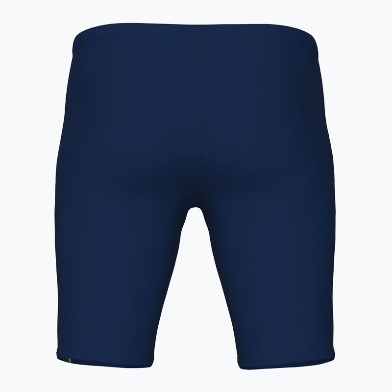 Плавки чоловічі arena Sea Water Swim Jammer navy/artic lime 2