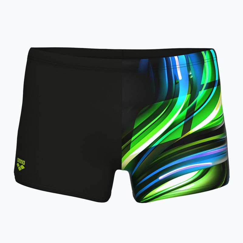 Плавки чоловічі arena Bloom Swim Short multi black/black