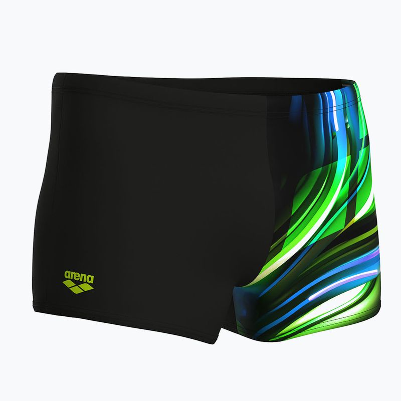 Плавки чоловічі arena Bloom Swim Short multi black/black 4