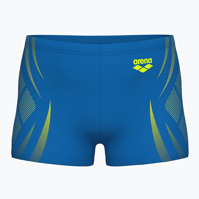 Плавки дитячі arena Poseidonia Swim Short blue river/artic lime