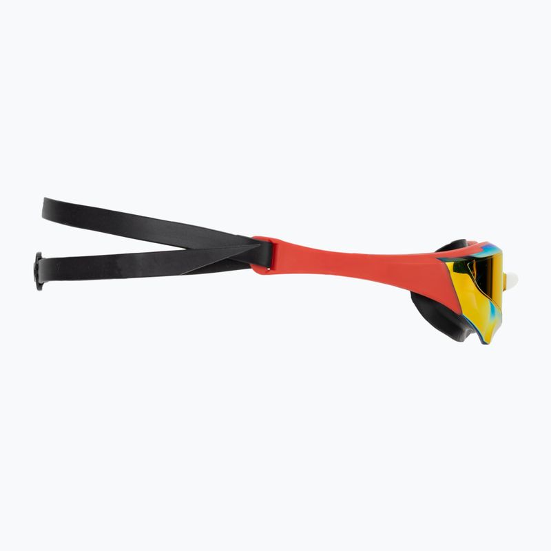Окуляри для плавання arena Cobra Edge Swipe Mirror gold/red 3