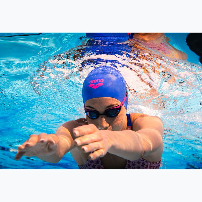 Шапочка для плавання arena Big Logo neon blue/shocking pink/yellow star 10