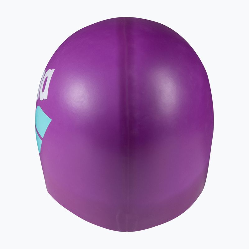 Шапочка для плавання arena Big Logo very fuchsia/white/water 6