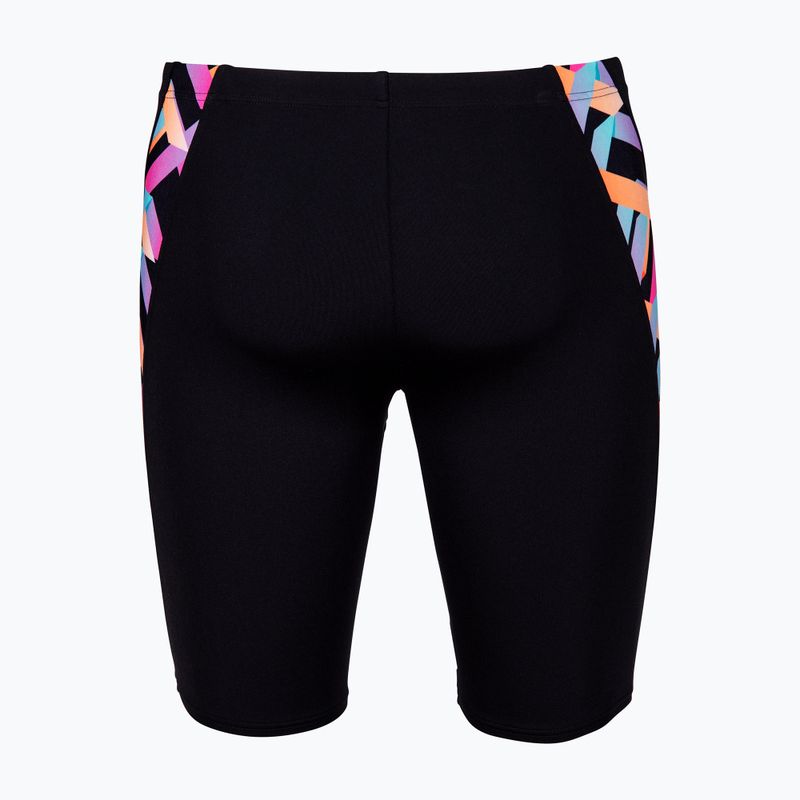 Плавки чоловічі arena Texture Swim black/black multi 2