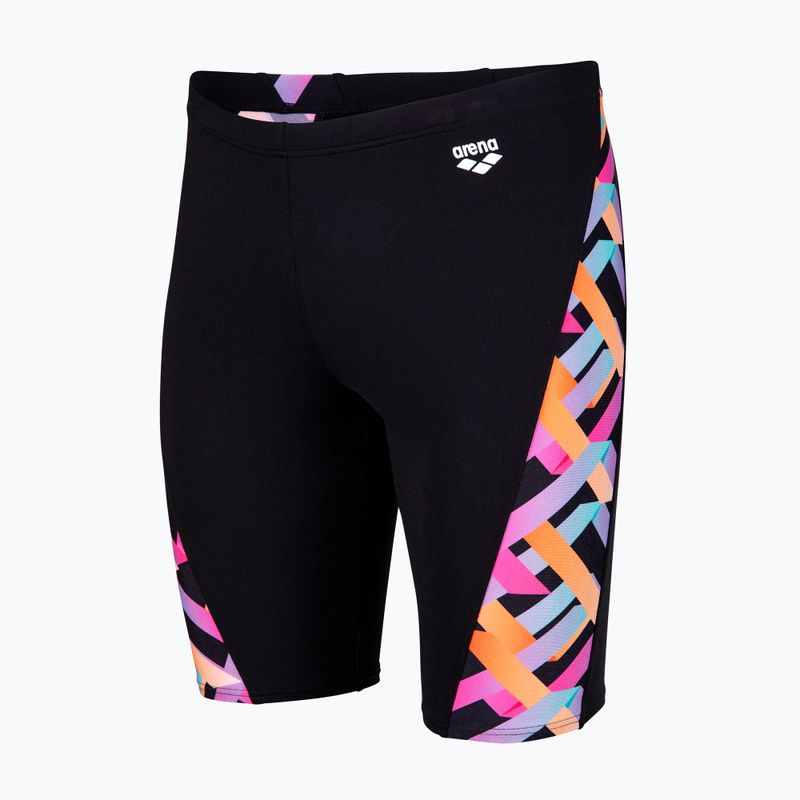 Плавки чоловічі arena Texture Swim black/black multi 3