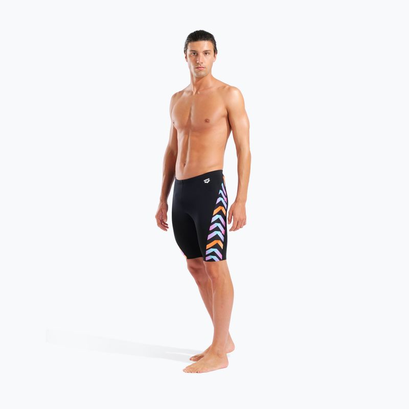 Плавки чоловічі arena Texture Swim black/black multi 6