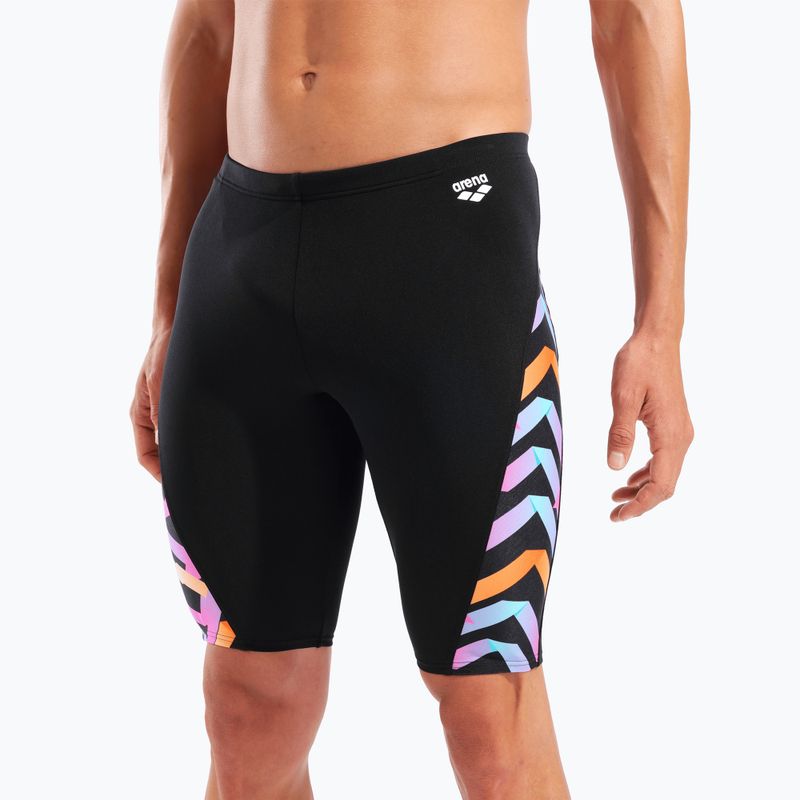 Плавки чоловічі arena Texture Swim black/black multi 8