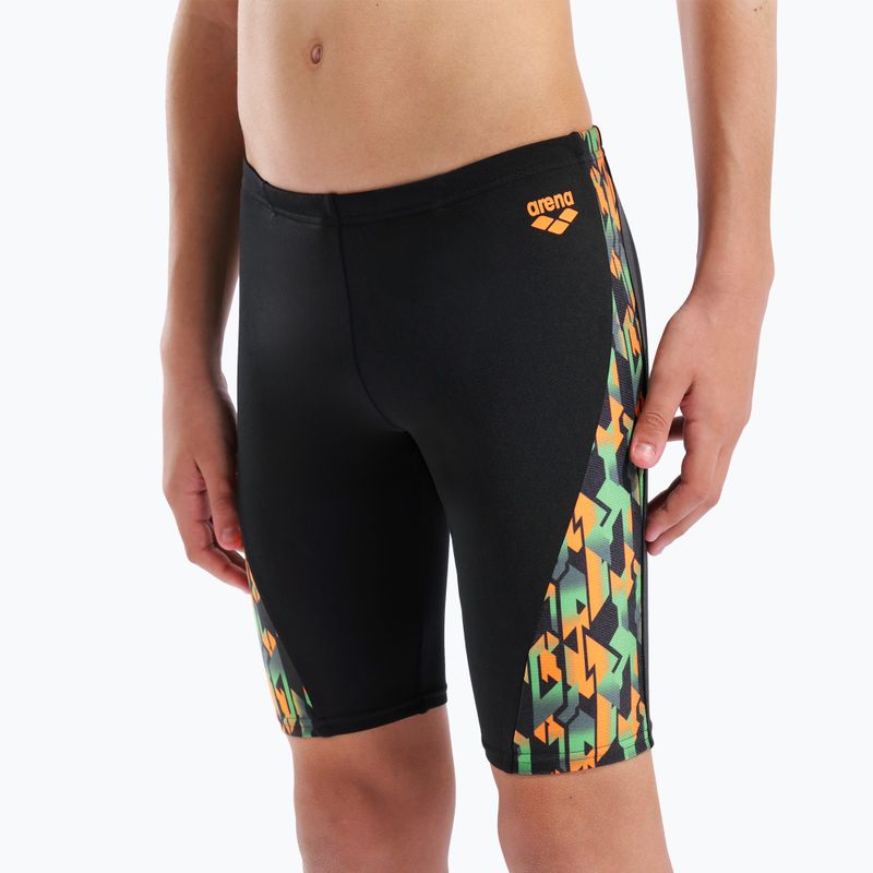 Дитячі плавальні джемери arena Print Swim black/orange multi 8