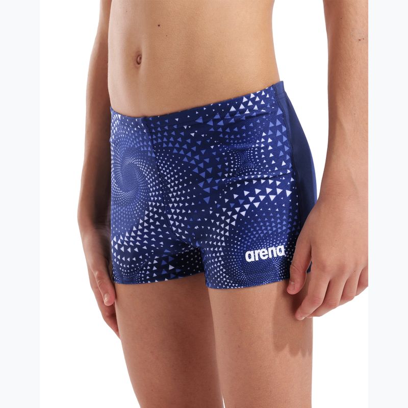дитячі плавальні боксерки arena Fireflow Swim Short navy/team navy 8