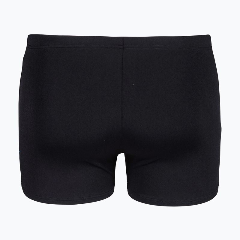 Плавки-боксерки чоловічі arena Graphic Swim Short black/turquoise 2