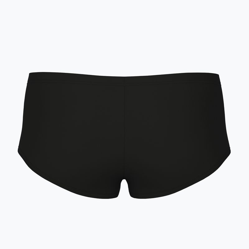 Плавки-боксерки чоловічі arena One Low Waist Short Big Logo black/black 2
