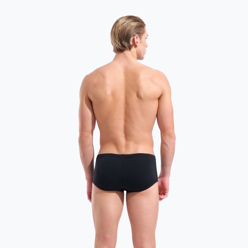 Плавки-боксерки чоловічі arena One Low Waist Short Big Logo black/black 7