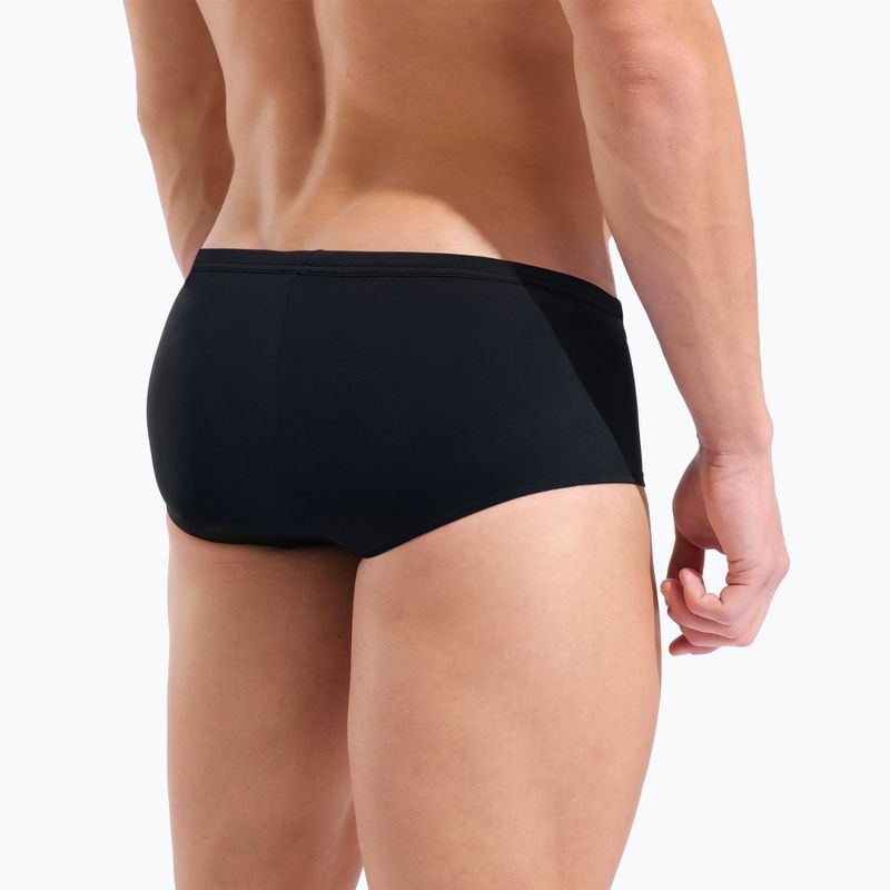 Плавки-боксерки чоловічі arena One Low Waist Short Big Logo black/black 9