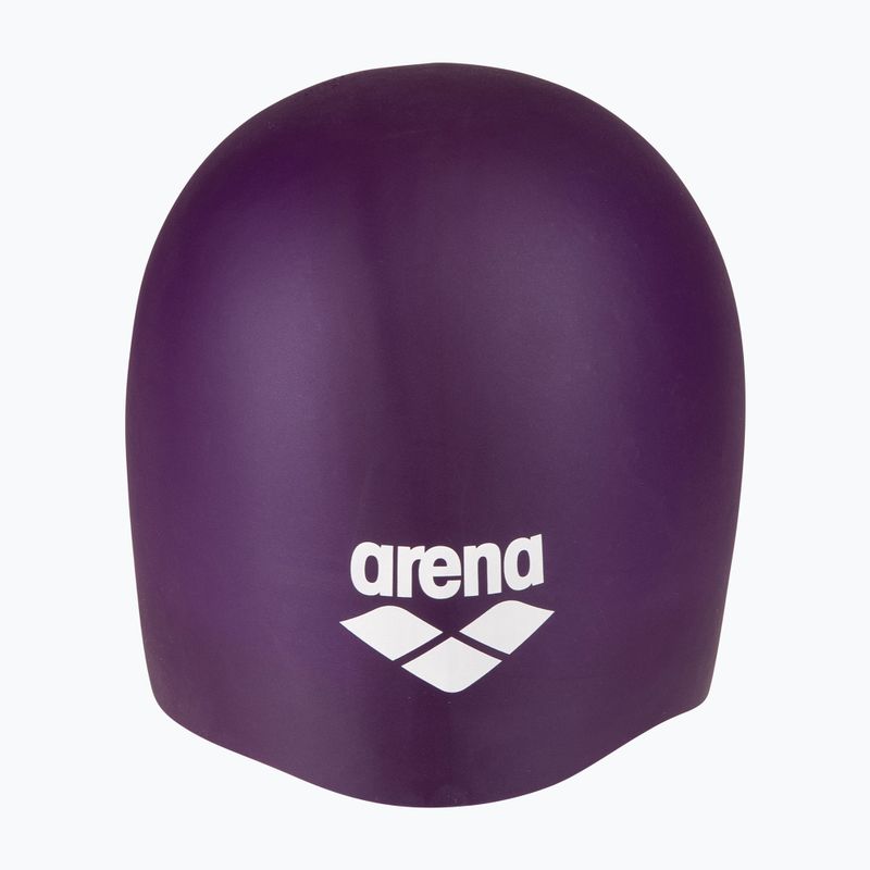Шапочка для плавання arena Long Hair plum/white 3