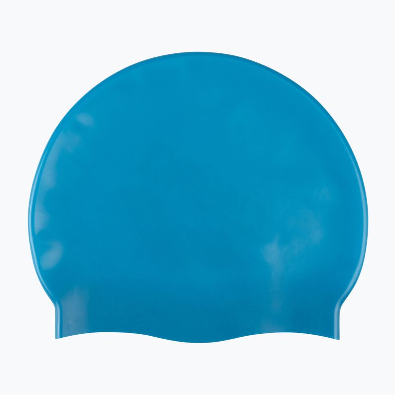 Шапочка для плавання arena Big Logo blue cosmo/artic lime 2