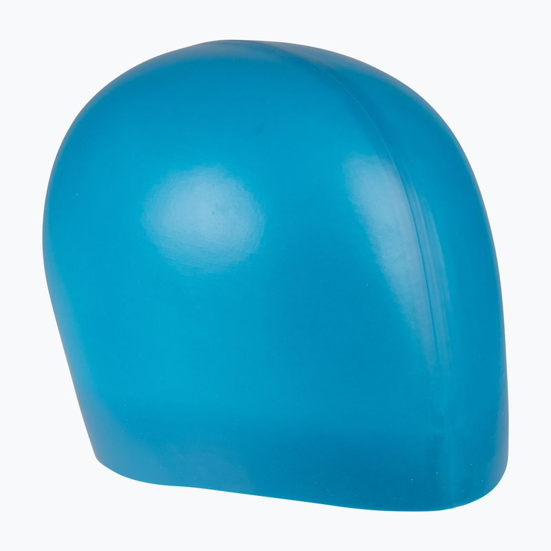 Шапочка для плавання arena Big Logo blue cosmo/artic lime 4