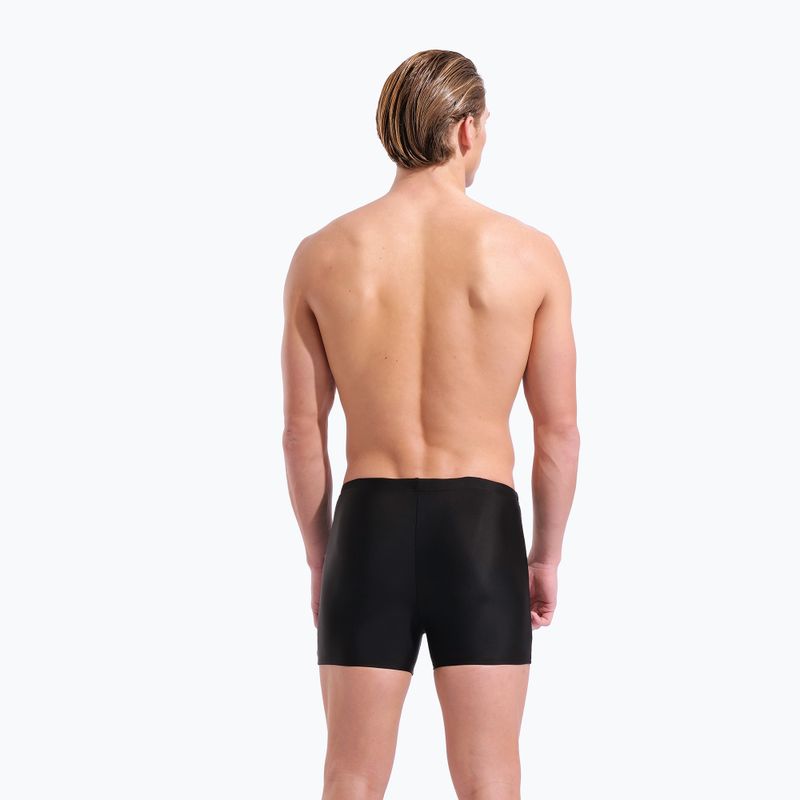 Плавки-боксерки чоловічі arena Basic Swim Short black/turquoise 7