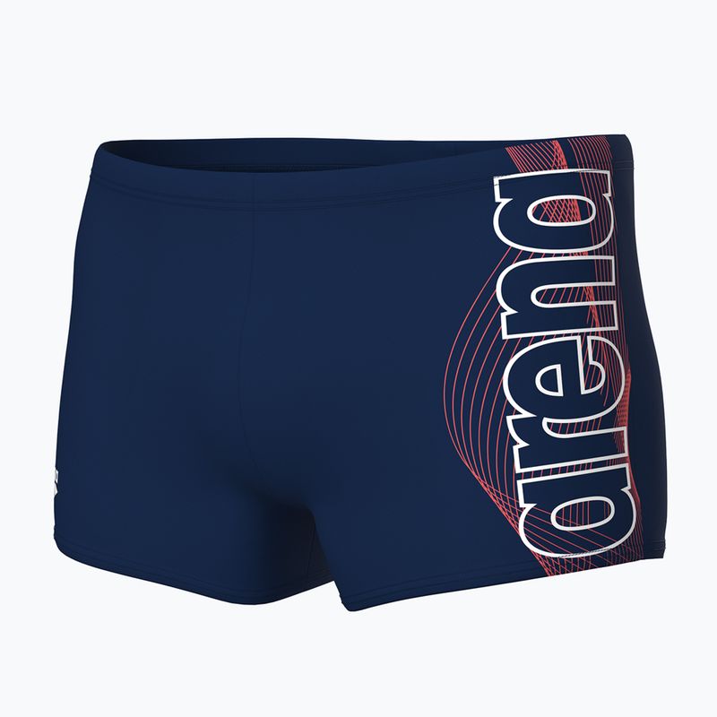 Плавки-боксерки чоловічі arena Basic Swim Short navy/white 3