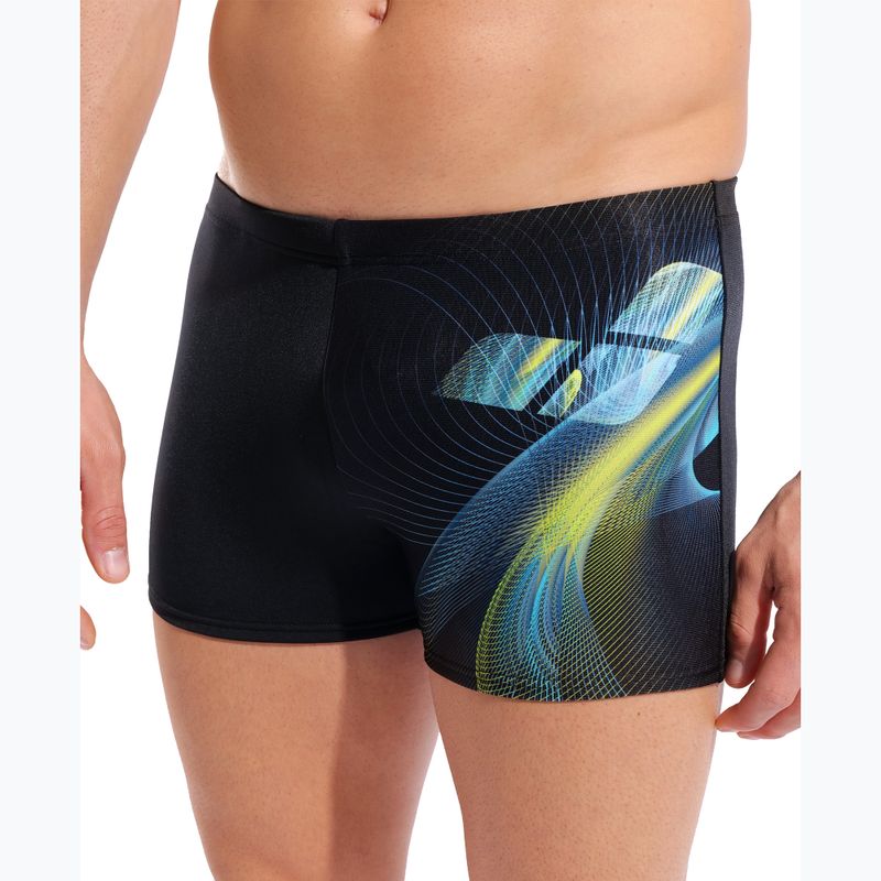 Плавки-боксерки чоловічі arena Jellyfish Swim Short black/multi 4