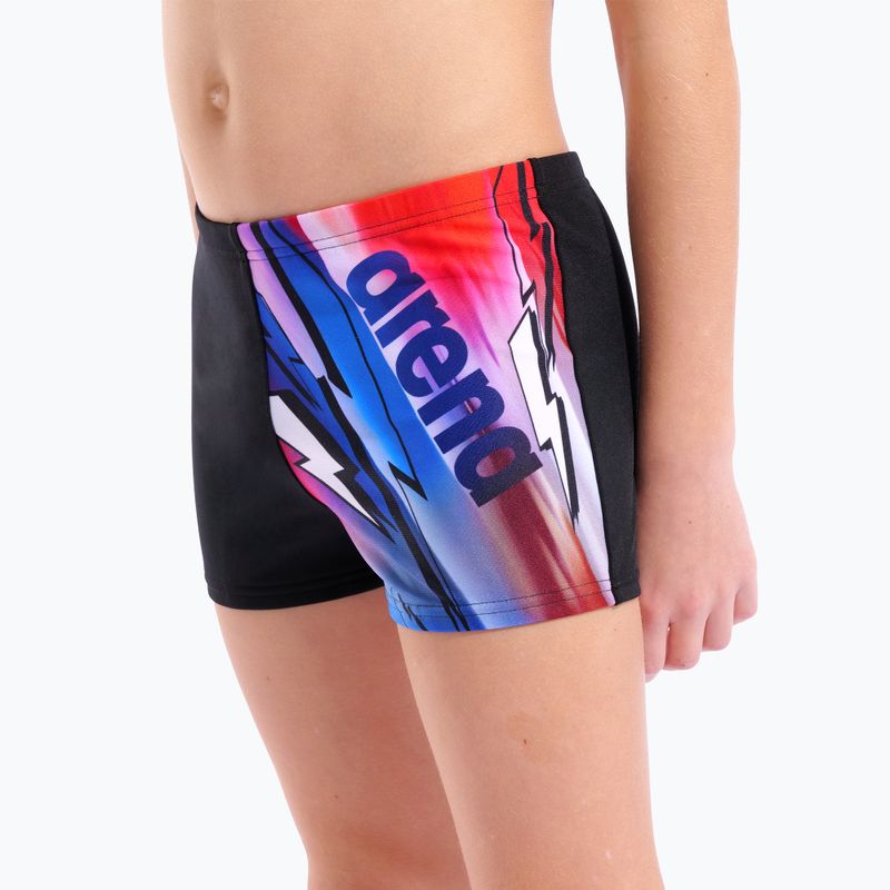 Плавки дитячі arena Loud Swim Short black/multi 4