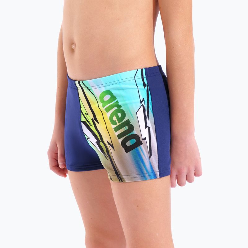 Плавки дитячі arena Loud Swim Short navy/multi 4