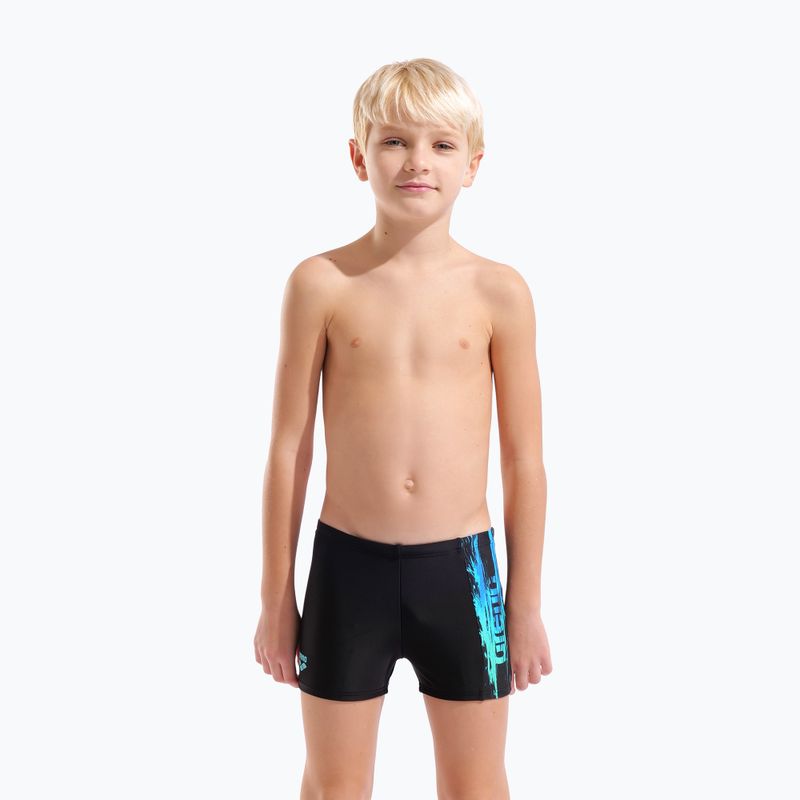 Плавки дитячі arena Loud Swim Short black/black multi 5