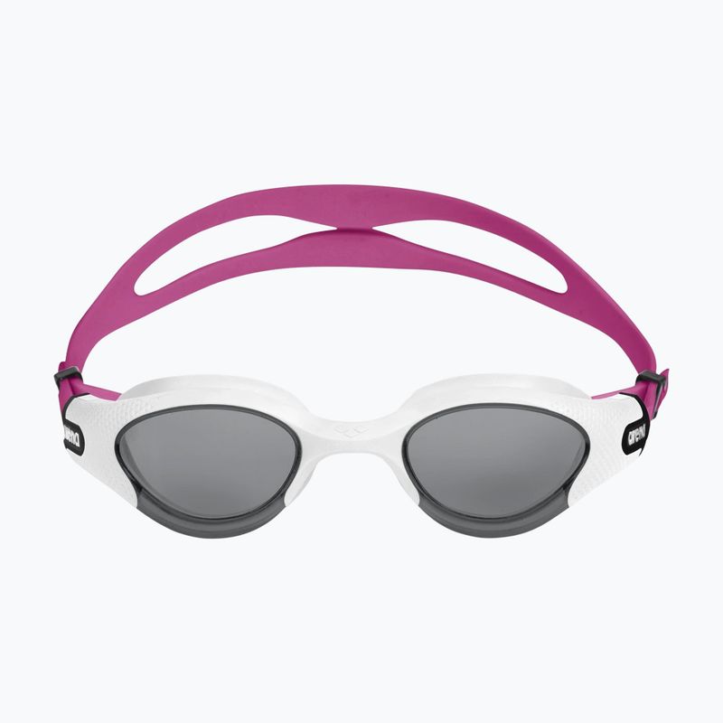 Окуляри для плавання жіночі Arena The One Plus light smoke/white/magenta 3