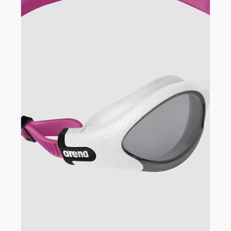 Окуляри для плавання жіночі Arena The One Plus light smoke/white/magenta 6
