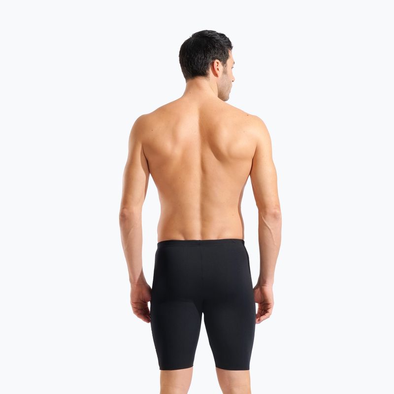 Плавки чоловічі arena Distortion Swim Jammer black/white 3