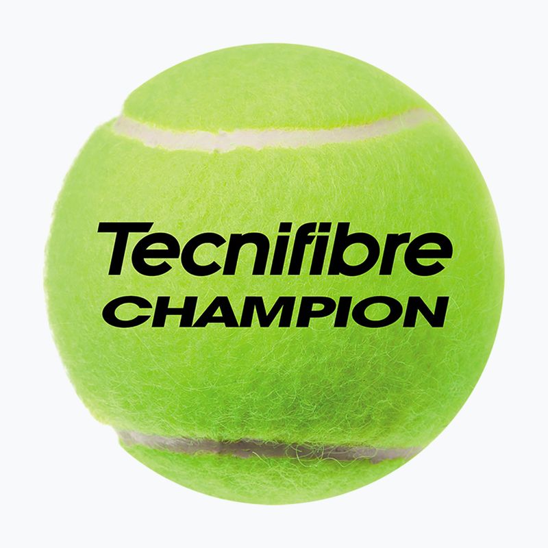 М'ячі тенісні Tecnifibre Champion One 4 шт.