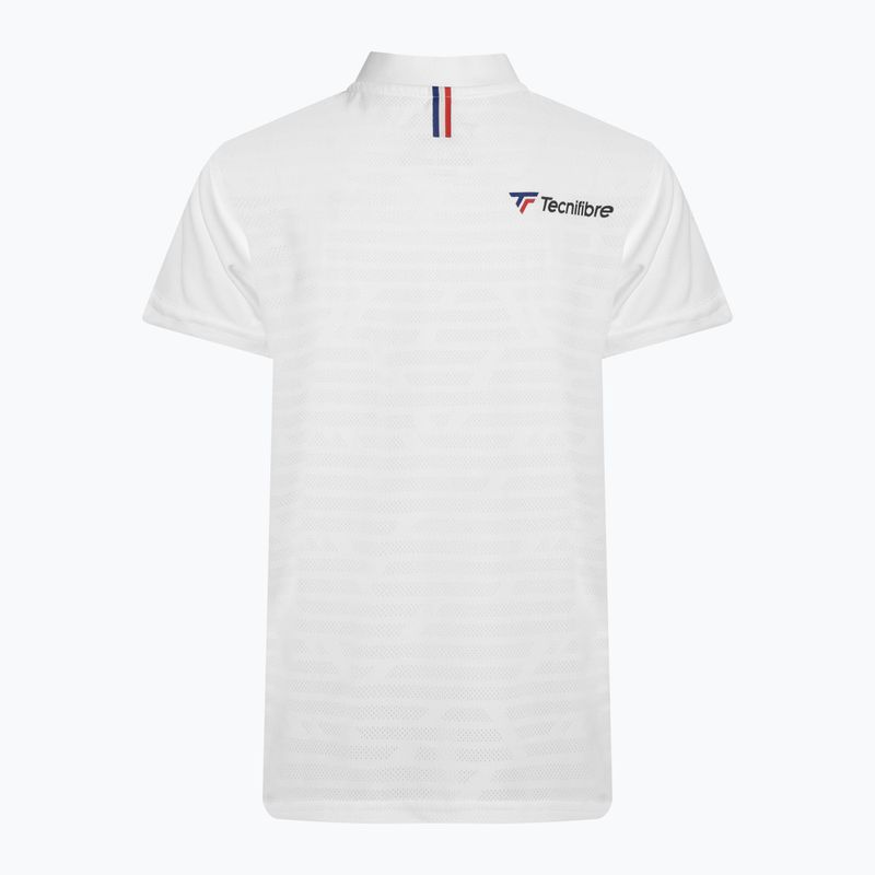 Футболка тенісна дитяча Tecnifibre Polo біла 22F3VE F3 2