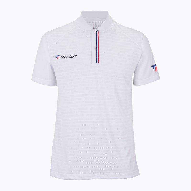 Футболка тенісна чоловіча Tecnifibre Polo біла 22F3VE F3
