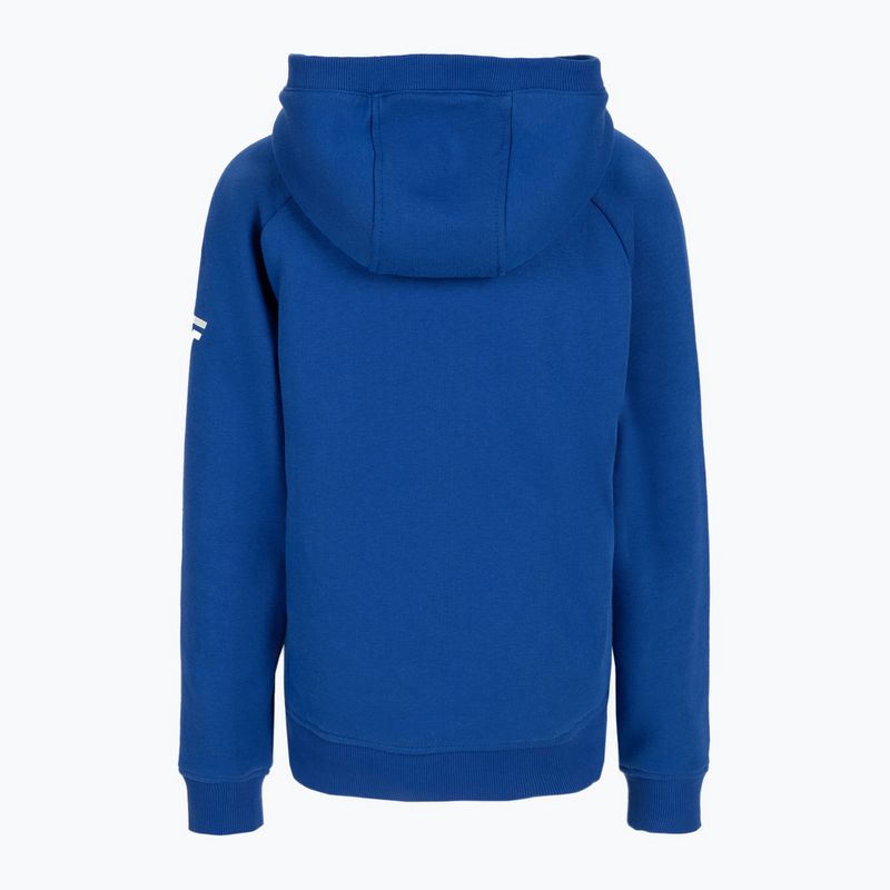 Кофта тенісна дитяча Tecnifibre Fleece Hoodie блакитна 21FLHO 2