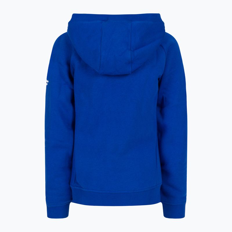 Кофта тенісна дитяча Tecnifibre Fleece Hoodie блакитна 21LAHORO0B 2