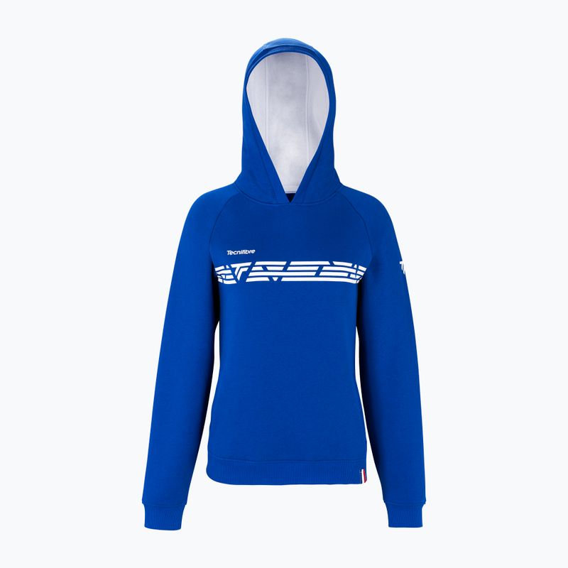 Кофта тенісна дитяча Tecnifibre Fleece Hoodie блакитна 21LAHORO0B 6
