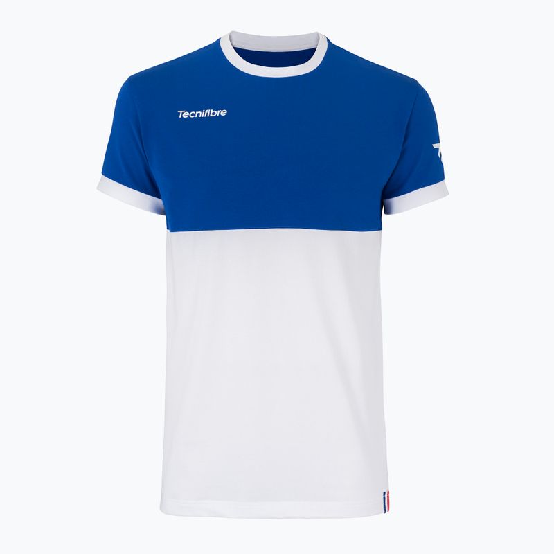 Футболка тенісна дитяча Tecnifibre Stretch біла 22F1ST F1