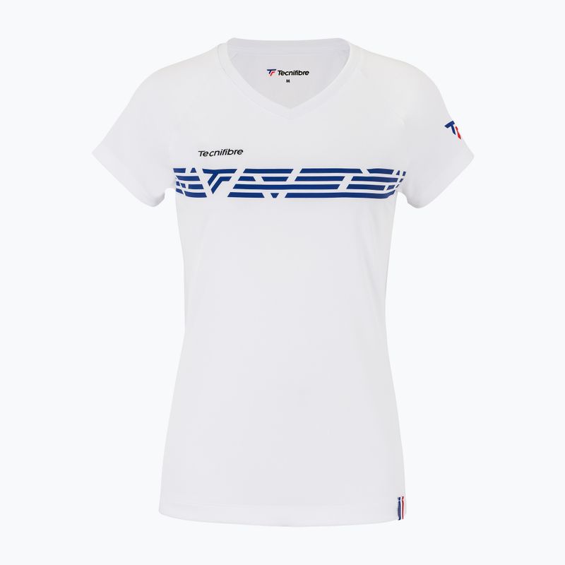 Футболка тенісна дитяча Tecnifibre F2 Airmesh біла 22LAF2RO0B 6
