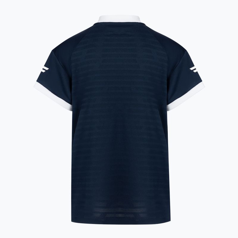 Футболка тенісна дитяча Tecnifibre Polo блакитна 22F3PO F3 2