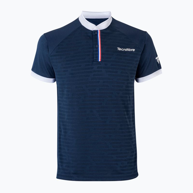 Футболка тенісна чоловіча Tecnifibre Polo блакитна 22F3PO F3