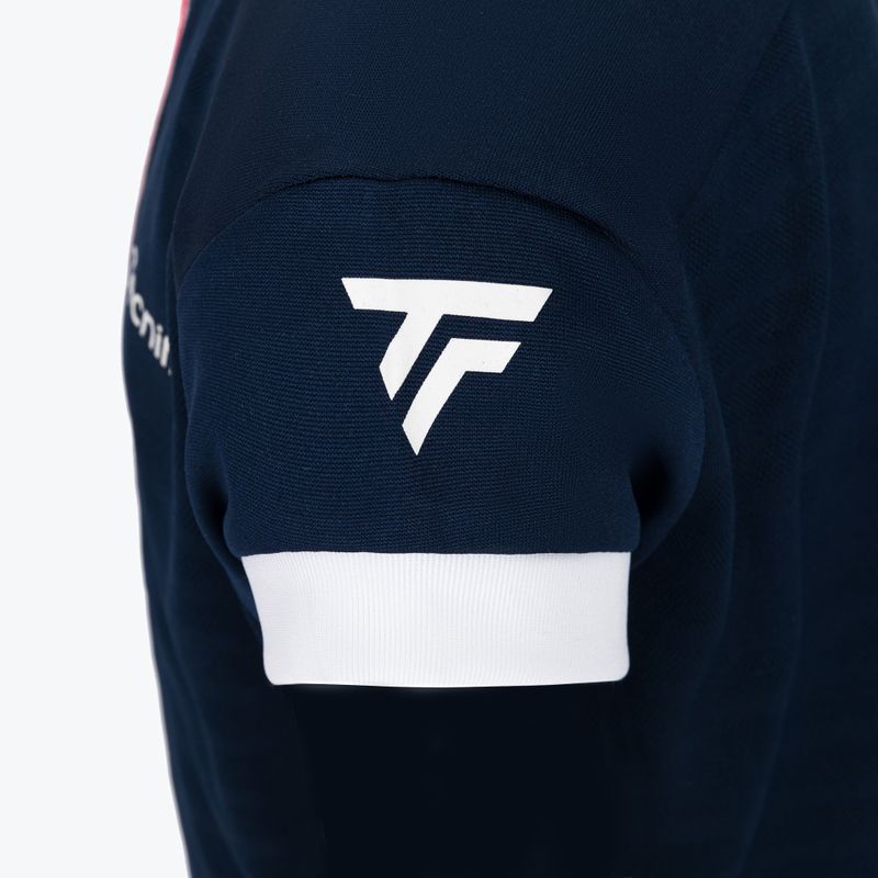 Футболка тенісна дитяча Tecnifibre 22LAF3 F3 блакитна 4