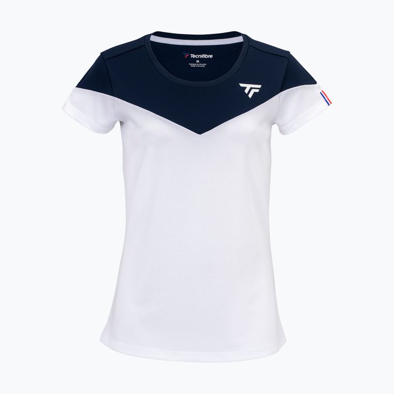 Футболка тенісна жіноча Tecnifibre Perf біла 22WPERTEE