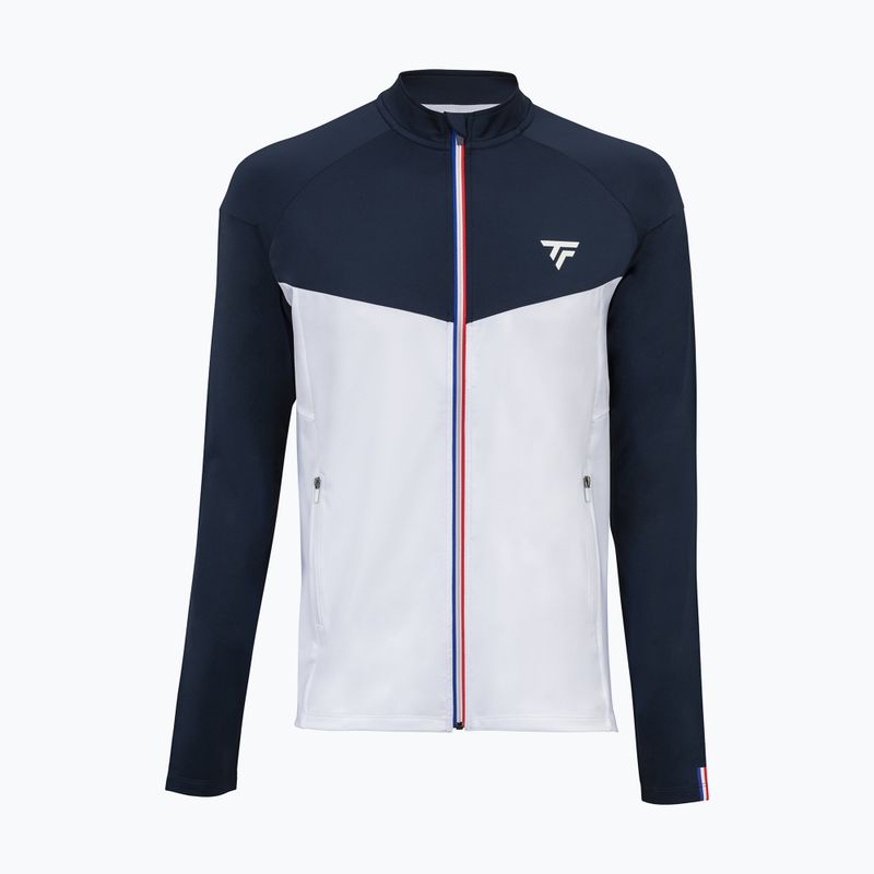 Кофта тенісна чоловіча Tecnifibre Tech біла 21TECHJAC