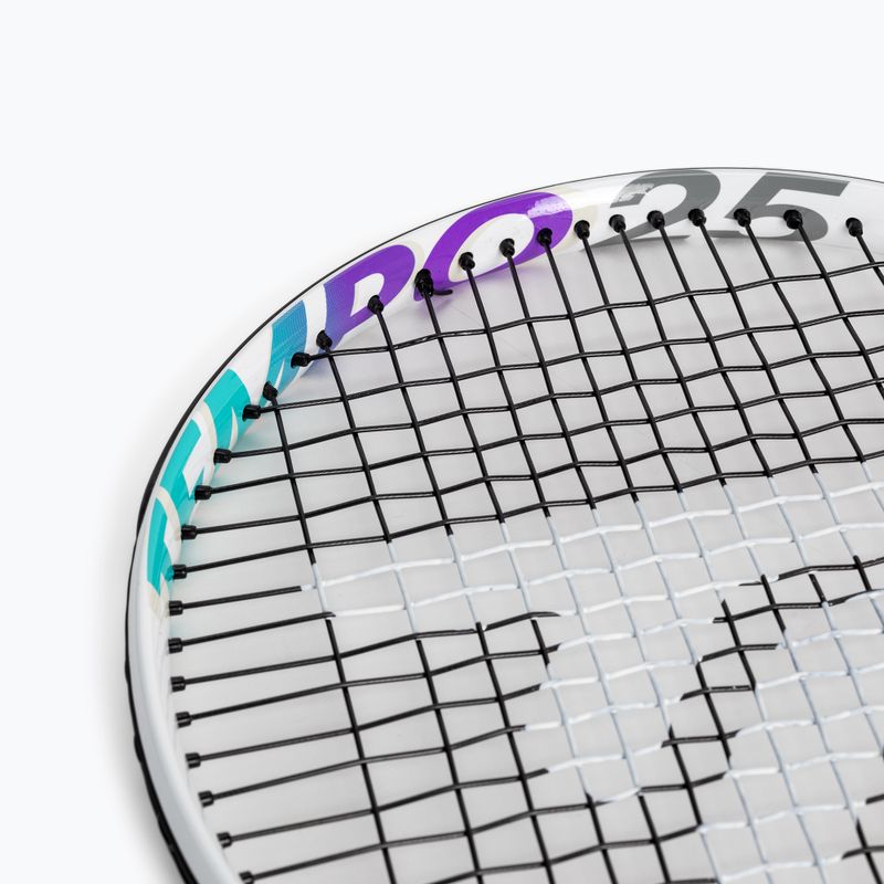 Ракетка тенісна дитяча Tecnifibre Tempo 25 біла 14TEMP252E 6