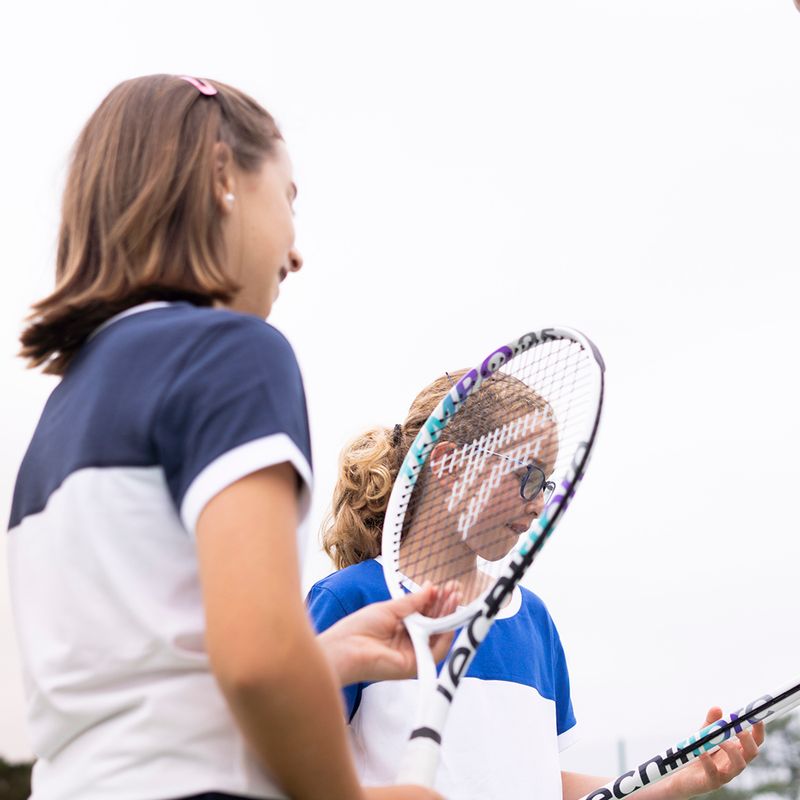 Ракетка тенісна дитяча Tecnifibre Tempo 25 біла 14TEMP252E 11